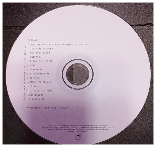 R.E.M. - NEW ADVENTURES IN HI-FI (25TH ANNIVERSARY EDITION) (2CD+BLU-RAY) | CD