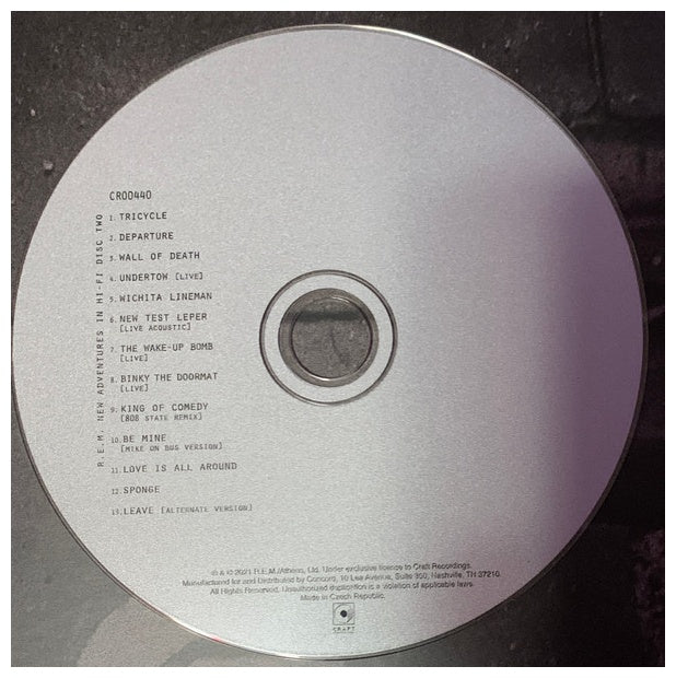 R.E.M. - NEW ADVENTURES IN HI-FI (25TH ANNIVERSARY EDITION) (2CD+BLU-RAY) | CD