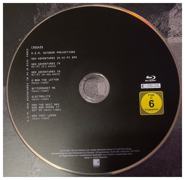 R.E.M. - NEW ADVENTURES IN HI-FI (25TH ANNIVERSARY EDITION) (2CD+BLU-RAY) | CD