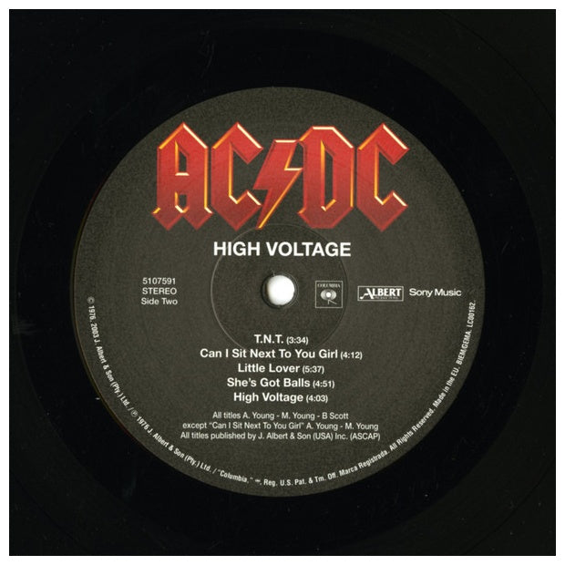 AC/DC - HIGH VOLTAGE | VINILO