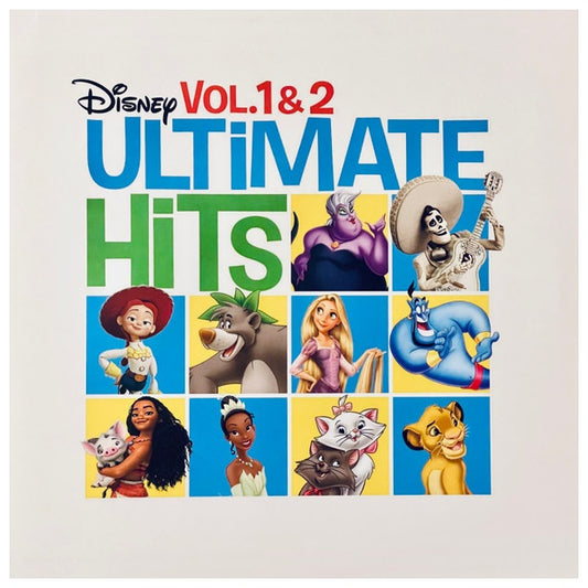DISNEY ULTIMATE HITS - VOL. 1 & 2 - VARIOUS ARTISTS (2LP) (COLOURED LIMITED VINYL EDITION) | VINILO