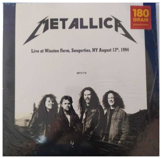 METALLICA - LIVE AT WINSTON FARM SAUGERTIES: NY AUGUST 13 1994 (ORANGE VINYL) | VINILO