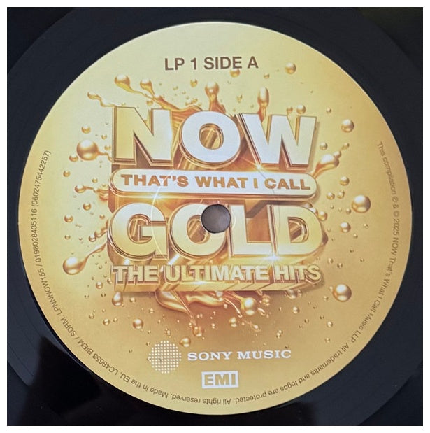 NOW THAT'S WHAT I CALL MUSIC - POP GOLD - VARIOUS ARTISTS - POP GOLD (3LP) (COLOURED VINYL) | VINILO