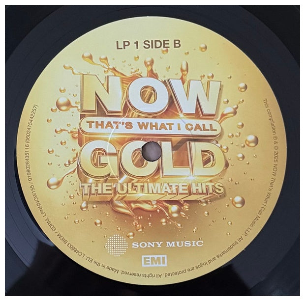 NOW THAT'S WHAT I CALL MUSIC - POP GOLD - VARIOUS ARTISTS - POP GOLD (3LP) (COLOURED VINYL) | VINILO