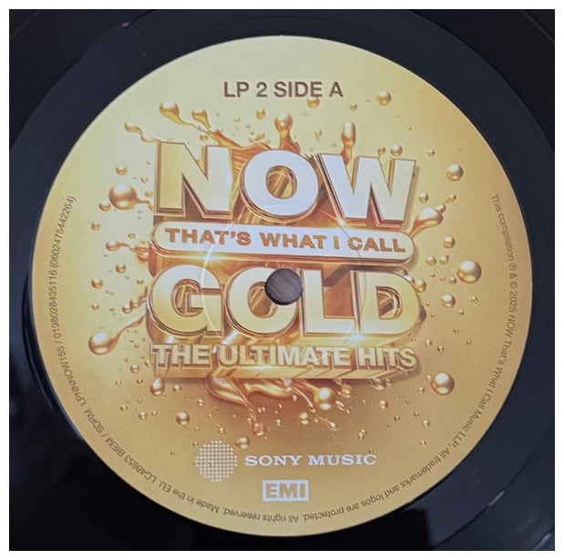 NOW THAT'S WHAT I CALL MUSIC - POP GOLD - VARIOUS ARTISTS - POP GOLD (3LP) (COLOURED VINYL) | VINILO