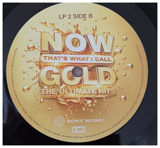NOW THAT'S WHAT I CALL MUSIC - POP GOLD - VARIOUS ARTISTS - POP GOLD (3LP) (COLOURED VINYL) | VINILO
