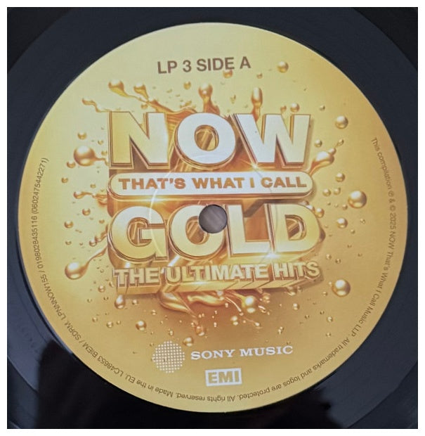NOW THAT'S WHAT I CALL MUSIC - POP GOLD - VARIOUS ARTISTS - POP GOLD (3LP) (COLOURED VINYL) | VINILO
