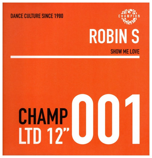 ROBIN S - SHOW ME LOVE/LUV 4 LUV (12" MAXI SINGLE) | VINILO