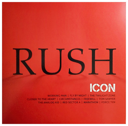 RUSH - ICON: GREATEST HITS (CLEAR VINYL) | VINILO