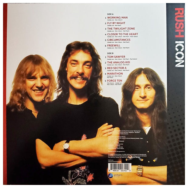 RUSH - ICON: GREATEST HITS (CLEAR VINYL) | VINILO
