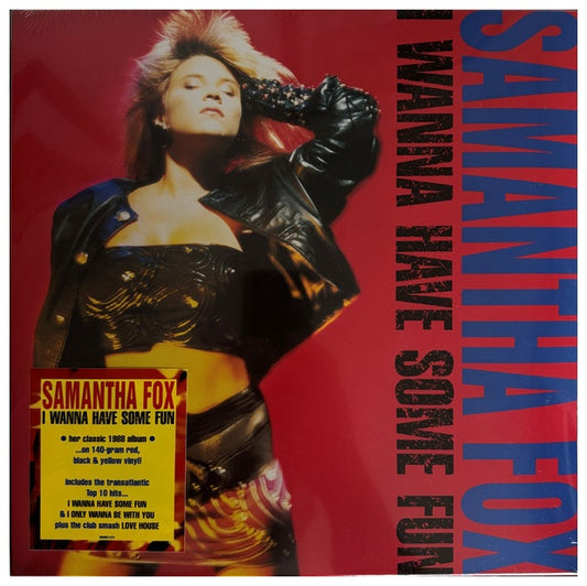 SAMANTHA FOX - I WANNA HAVE SOME FUN (RED/BLACK/YELLOW VINYL) | VINILO