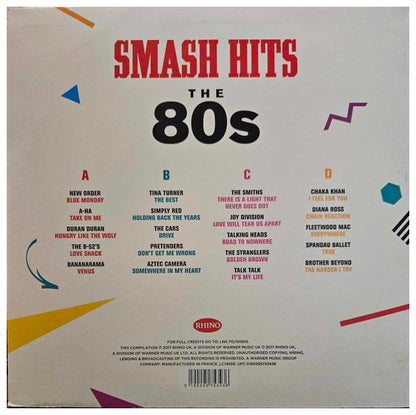 SMASH HITS THE 80'S - VARIOUS ARTIST (2LP) | VINILO