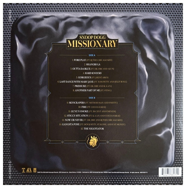 SNOOP DOGG - MISSIONATY (PICTURE DISC) | VINILO