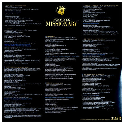 SNOOP DOGG - MISSIONATY (PICTURE DISC) | VINILO