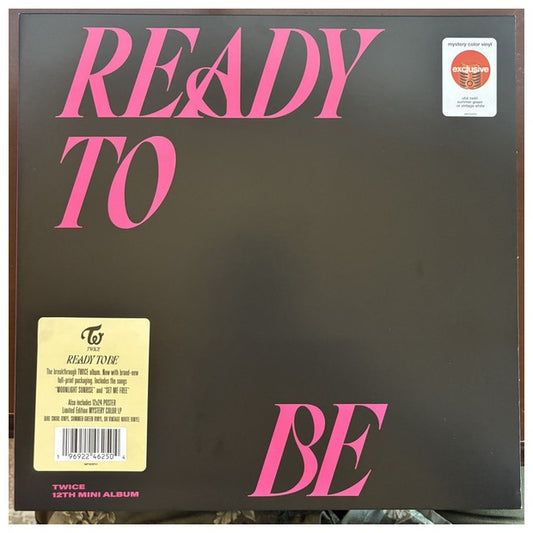 TWICE - READY TO BE (INC.POSTER) (MYSTERY 3 COLOR LP) | VINILO