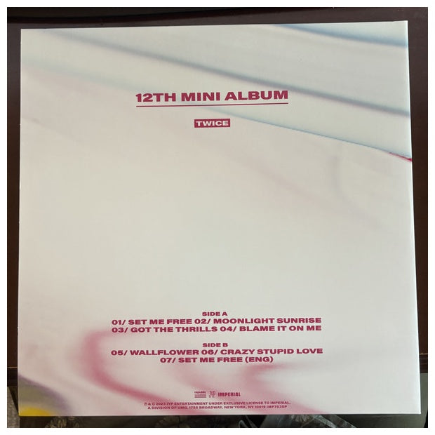 TWICE - READY TO BE (INC.POSTER) (MYSTERY 3 COLOR LP) | VINILO