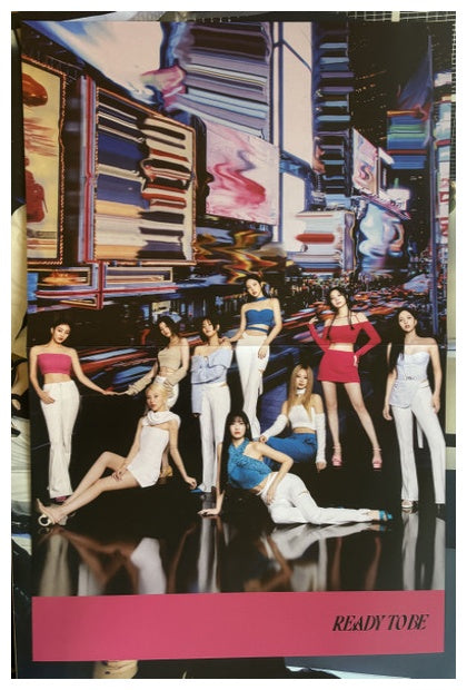 TWICE - READY TO BE (INC.POSTER) (MYSTERY 3 COLOR LP) | VINILO