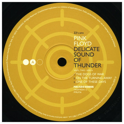 PINK FLOYD - DELICATE SOUND OF THUNDER (3LP) | VINILO