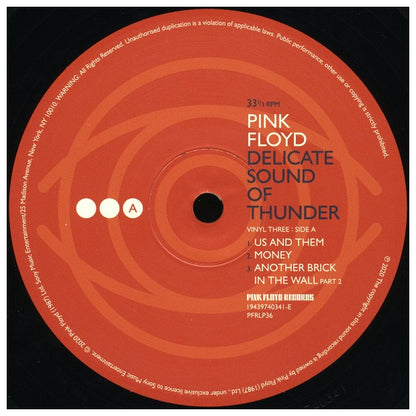 PINK FLOYD - DELICATE SOUND OF THUNDER (3LP) | VINILO