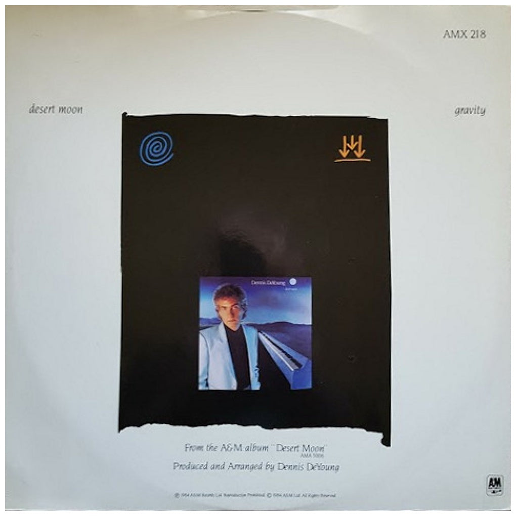 DENNIS DE YOUNG - DESERT MOON (VDE-NUEVO/SELLADO) | 12" MAXI SINGLE VINILO USADO