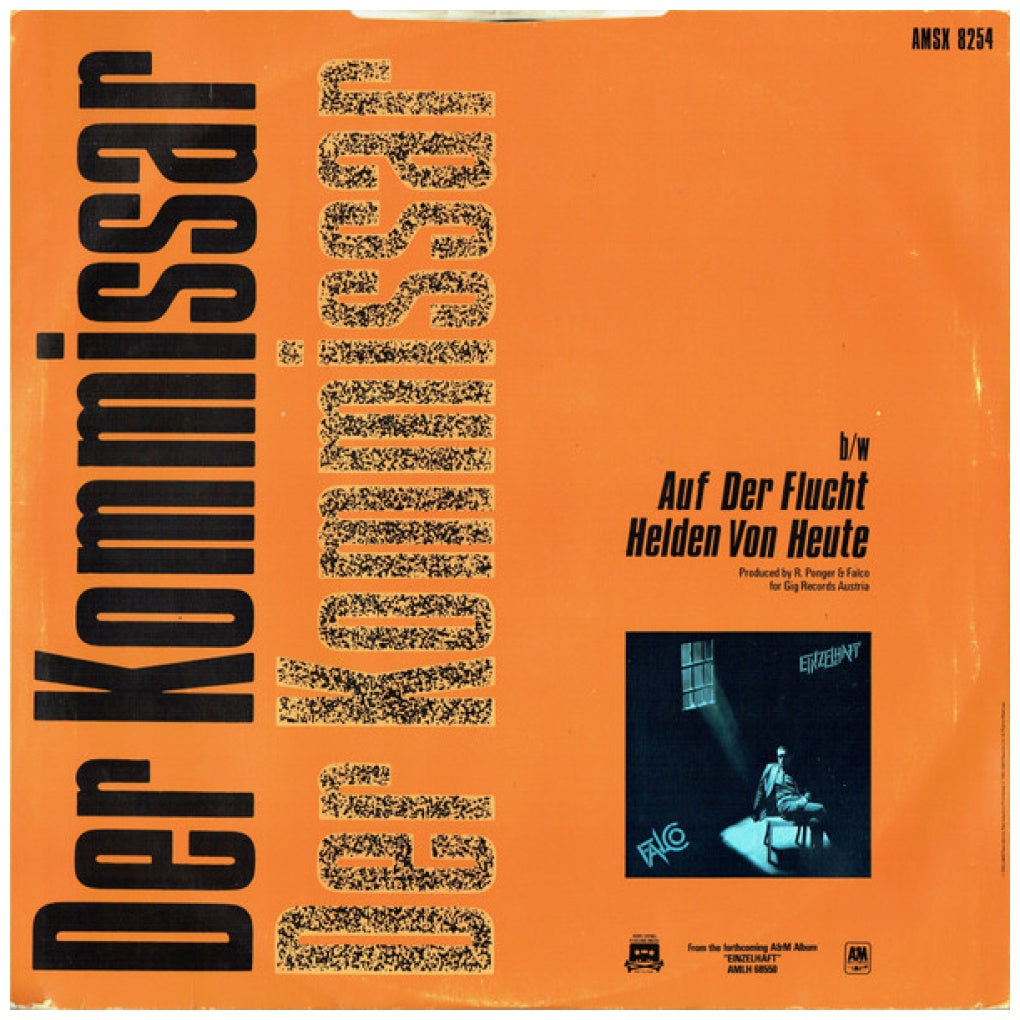 FALCO - DER KOMMISSAR | 12" MAXI SINGLE VINILO USADO