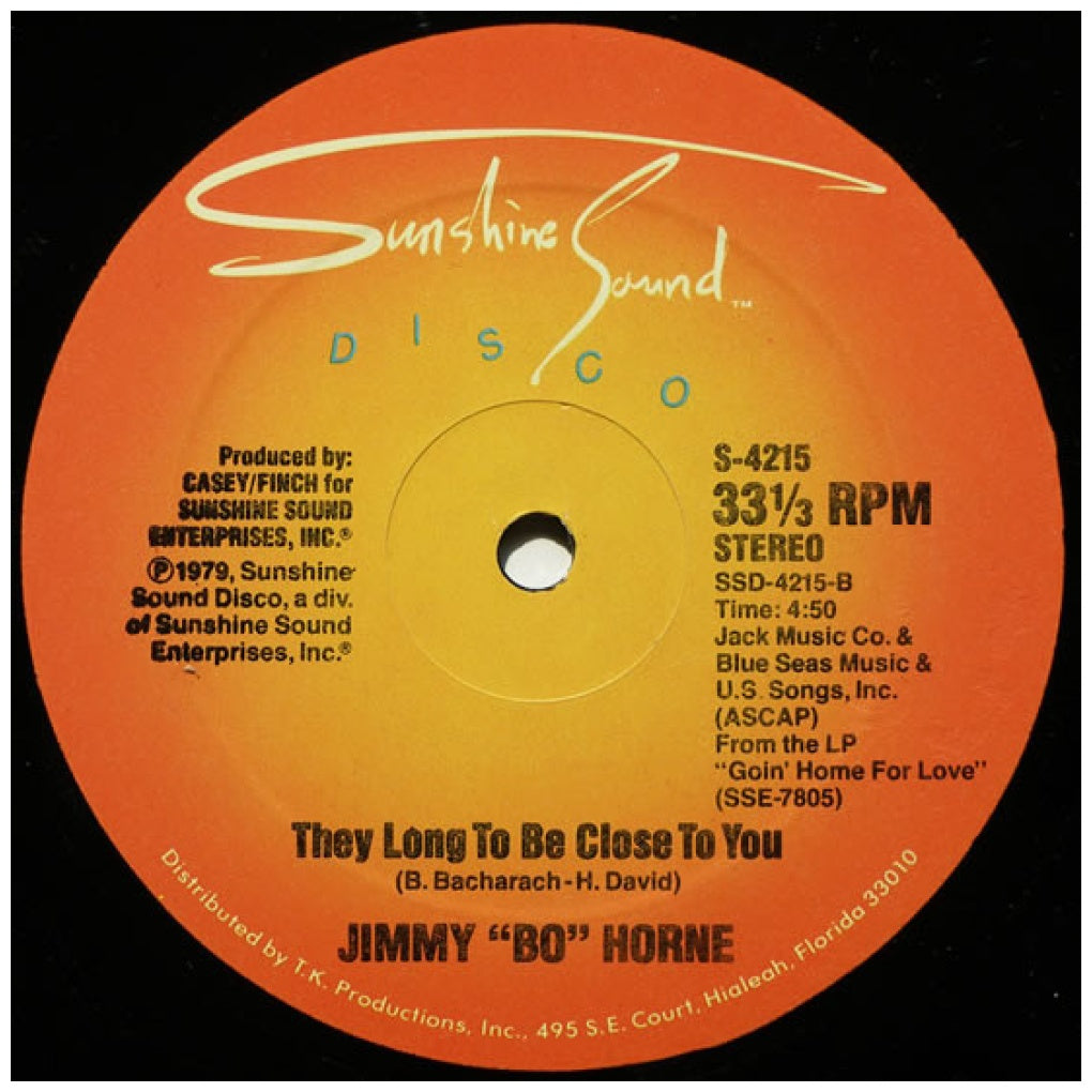 JIMMY "BO" HORNE - YOU GET ME HOT | 12" MAXI SINGLE VINILO USADO