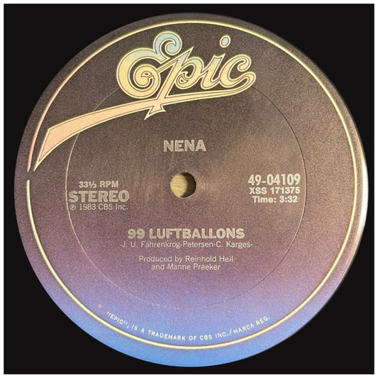 NENA - 99 LUFTBALLONS | 12" MAXI SINGLE VINILO USADO