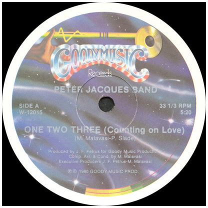 PETET JACQUES BAND - ONE TWO THREE (COUNTING OF LOVE) | 12" MAXI SINGLE VINILO USADO