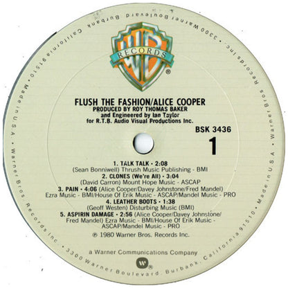 ALICE COOPER - FLUSH THE FASHION | VINILO USADO