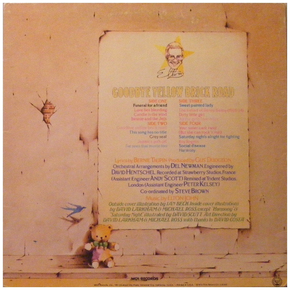 ELTON JOHN - GOODBYE YELLOW BRICK ROAD (2LP) | VINILO USADO