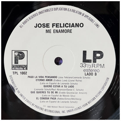 JOSE FELICIANO - ME ENAMORE (VDE/NUEVO-SELLADO) | VINILO USADO