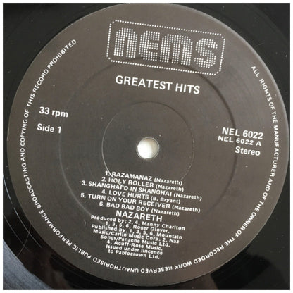 NAZARETH - GREATEST HITS (VDE-NUEVO/SELLADO) | VINILO USADO