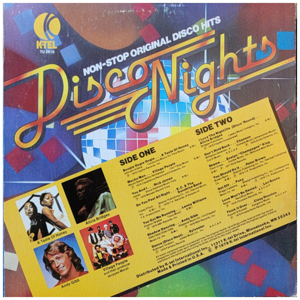 NON-STOP ORIGINAL DISCO HITS - DISCO NIGHTS | VINILO USADO