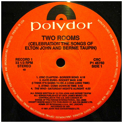 TWO ROOMS - CELEBRATING THE SONGS OF ELTON JOHN & BERNIE TAUPIN (2LP) | VINILO USADO