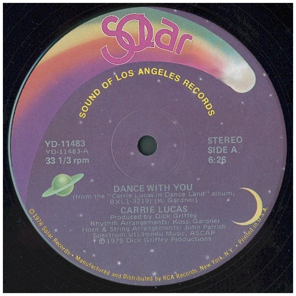 CARRIE LUCAS - DANCE WITH YOU | 12" MAXI SINGLE VINILO USADO