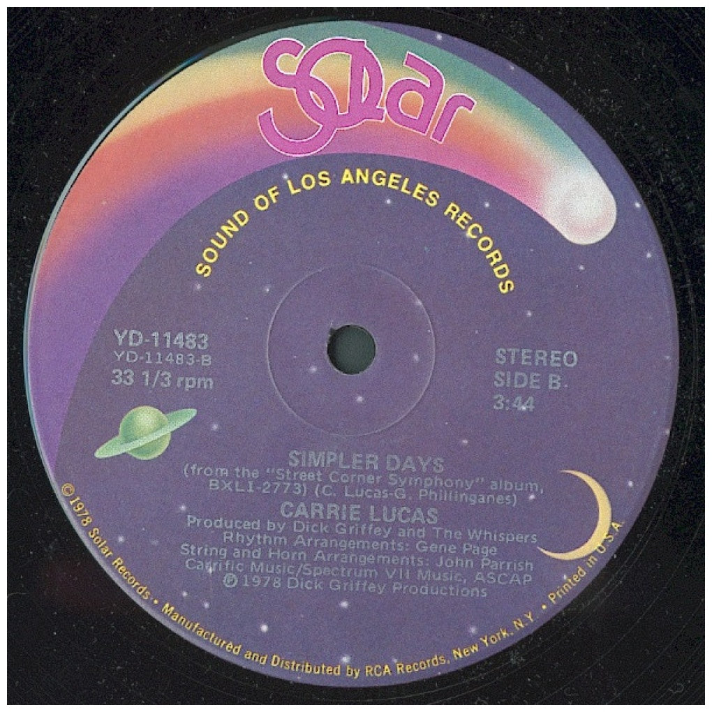 CARRIE LUCAS - DANCE WITH YOU | 12" MAXI SINGLE VINILO USADO