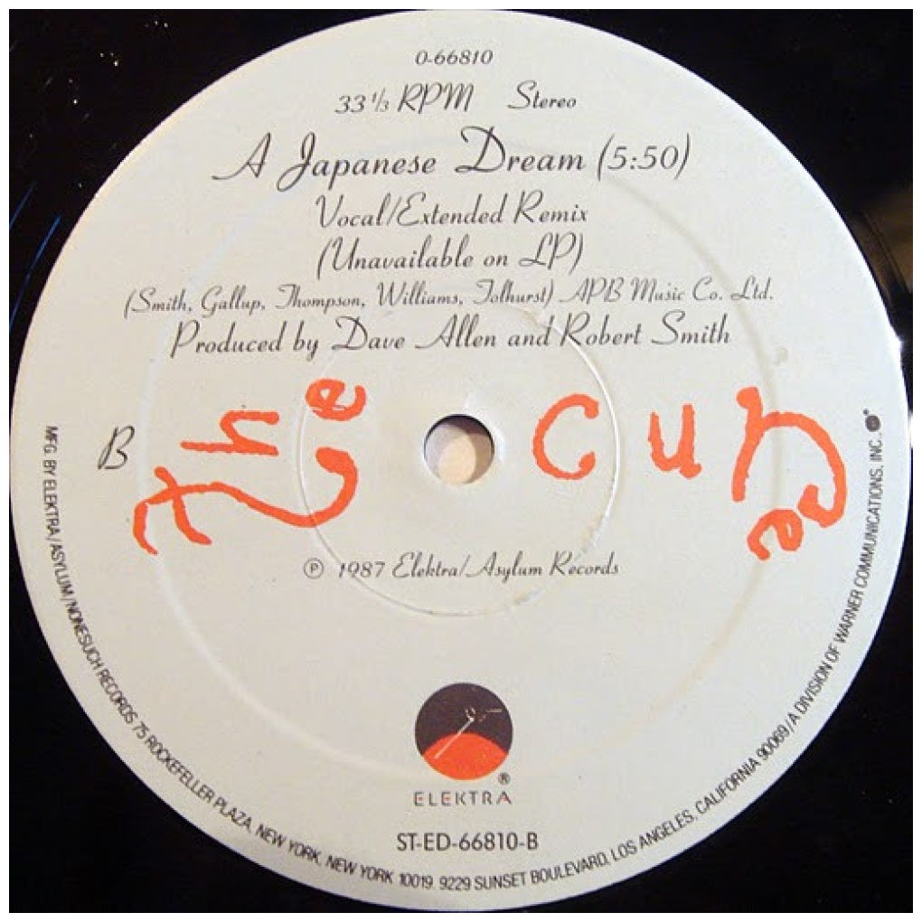 CURE - WHY CAN'T I BE YOU | 12" MAXI SINGLE VINILO USADO