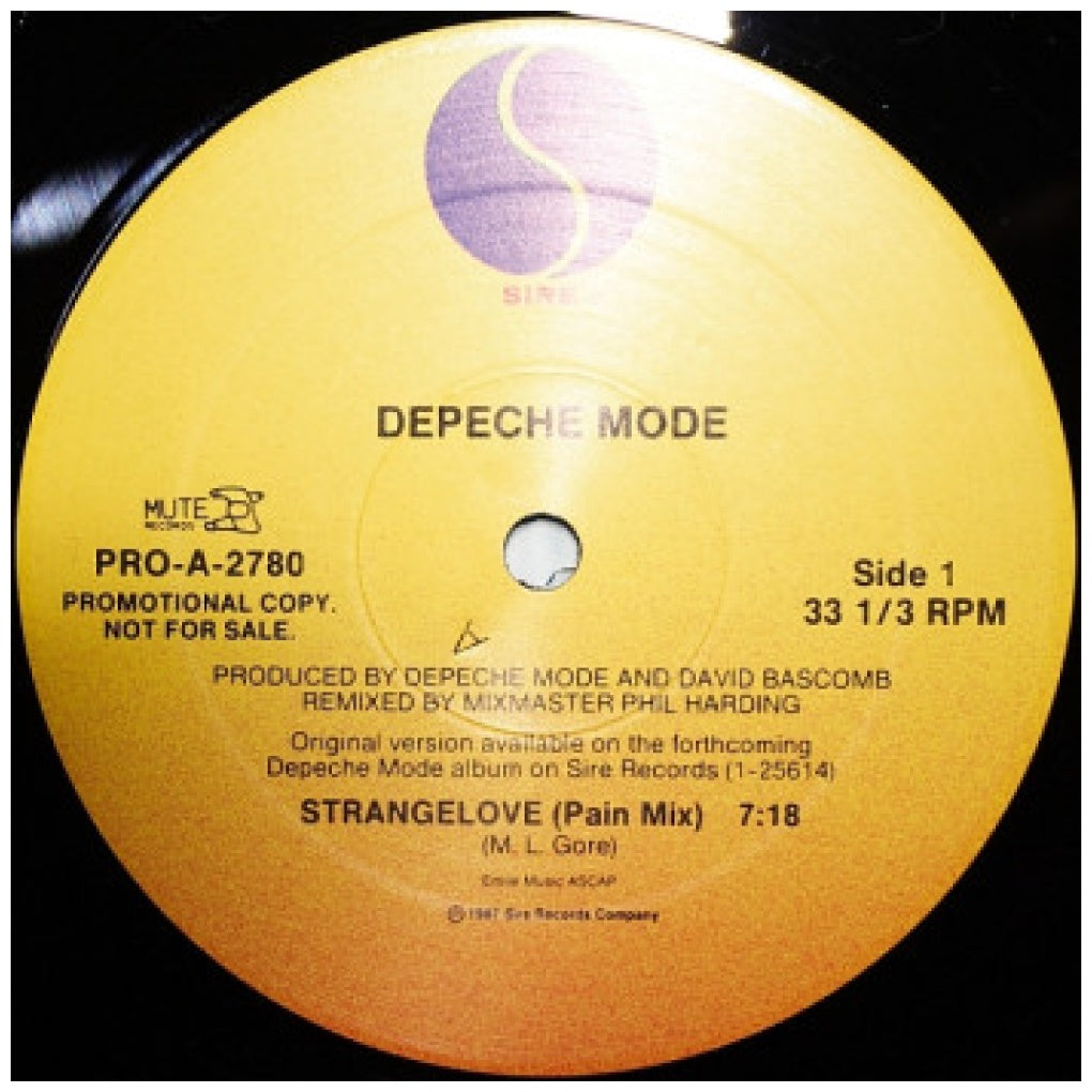 DEPECHE MODE - STRANGE LOVE (PROMO COPY) | 12" MAXI SINGLE VINILO USADO