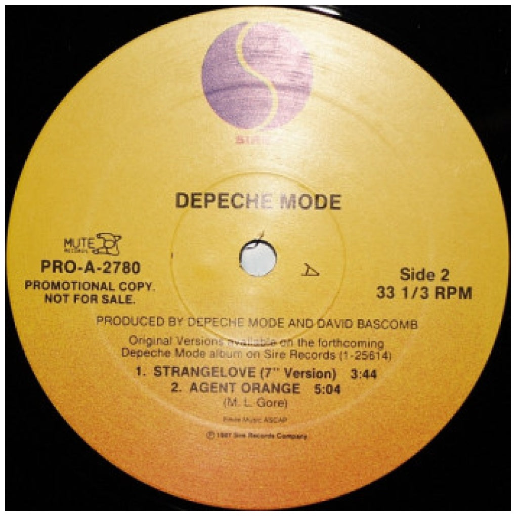 DEPECHE MODE - STRANGE LOVE (PROMO COPY) | 12" MAXI SINGLE VINILO USADO