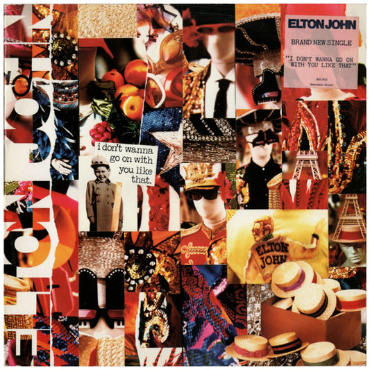 ELTON JOHN - I DON'T WANNA GO ON WITH YOU LIKE THAT | 12" MAXI SINGLE VINILO USADO