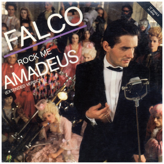 FALCO - ROCK ME AMADEUS (VDE-NUEVO/SELLADO) | 12" MAXI SINGLE VINILO USADO