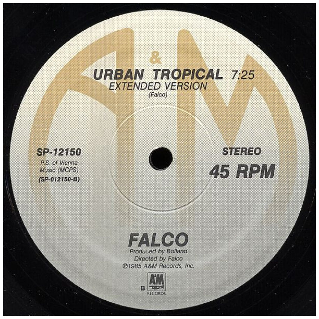FALCO - ROCK ME AMADEUS (VDE-NUEVO/SELLADO) | 12" MAXI SINGLE VINILO USADO