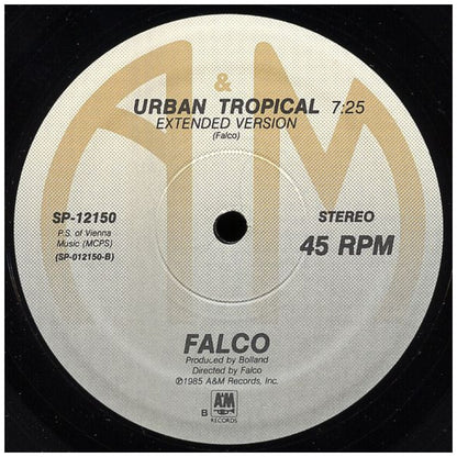 FALCO - ROCK ME AMADEUS (VDE-NUEVO/SELLADO) | 12" MAXI SINGLE VINILO USADO