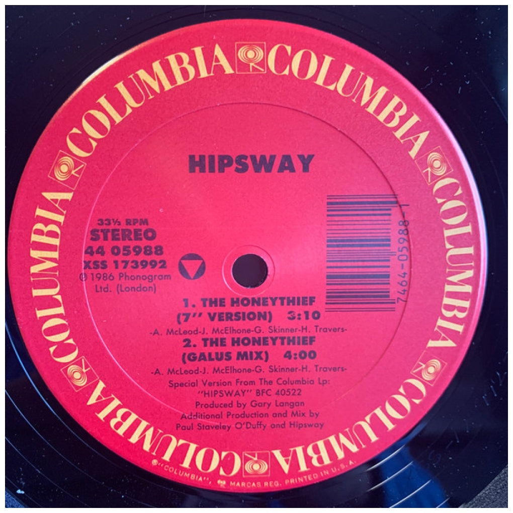 HIPSWAY - THE HONEY THIEF | 12" MAXI SINGLE VINILO USADO
