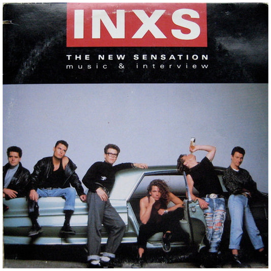 INXS - NEW SENSATION (12" SINGLE + LP INTERVIEW) (2LP) | 12" MAXI SINGLE VINILO USADO