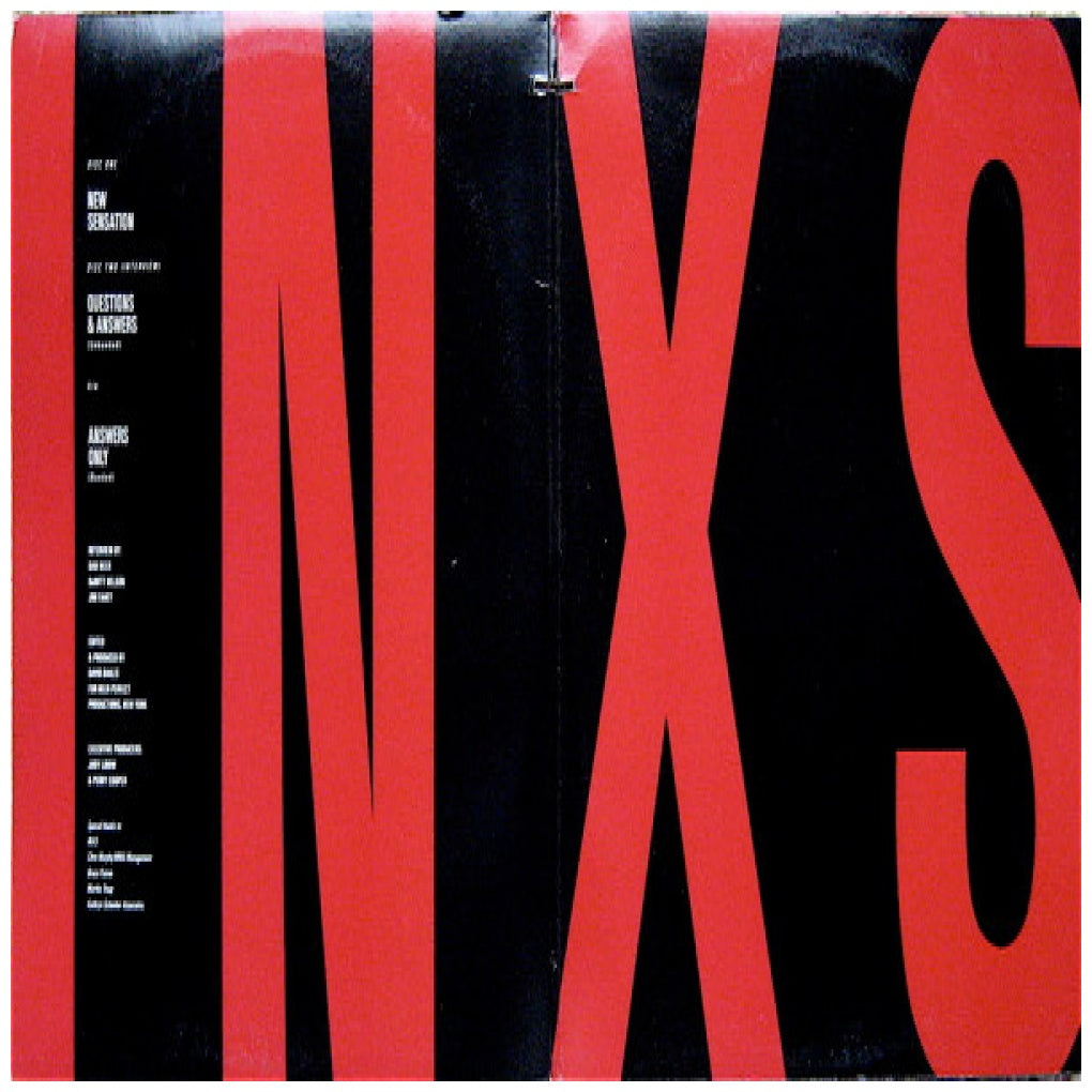 INXS - NEW SENSATION (12" SINGLE + LP INTERVIEW) (2LP) | 12" MAXI SINGLE VINILO USADO