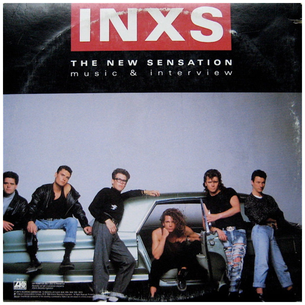 INXS - NEW SENSATION (12" SINGLE + LP INTERVIEW) (2LP) | 12" MAXI SINGLE VINILO USADO