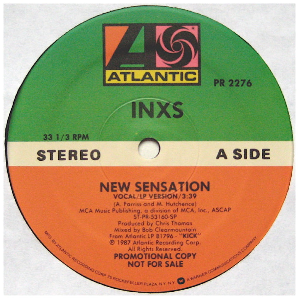 INXS - NEW SENSATION (12" SINGLE + LP INTERVIEW) (2LP) | 12" MAXI SINGLE VINILO USADO