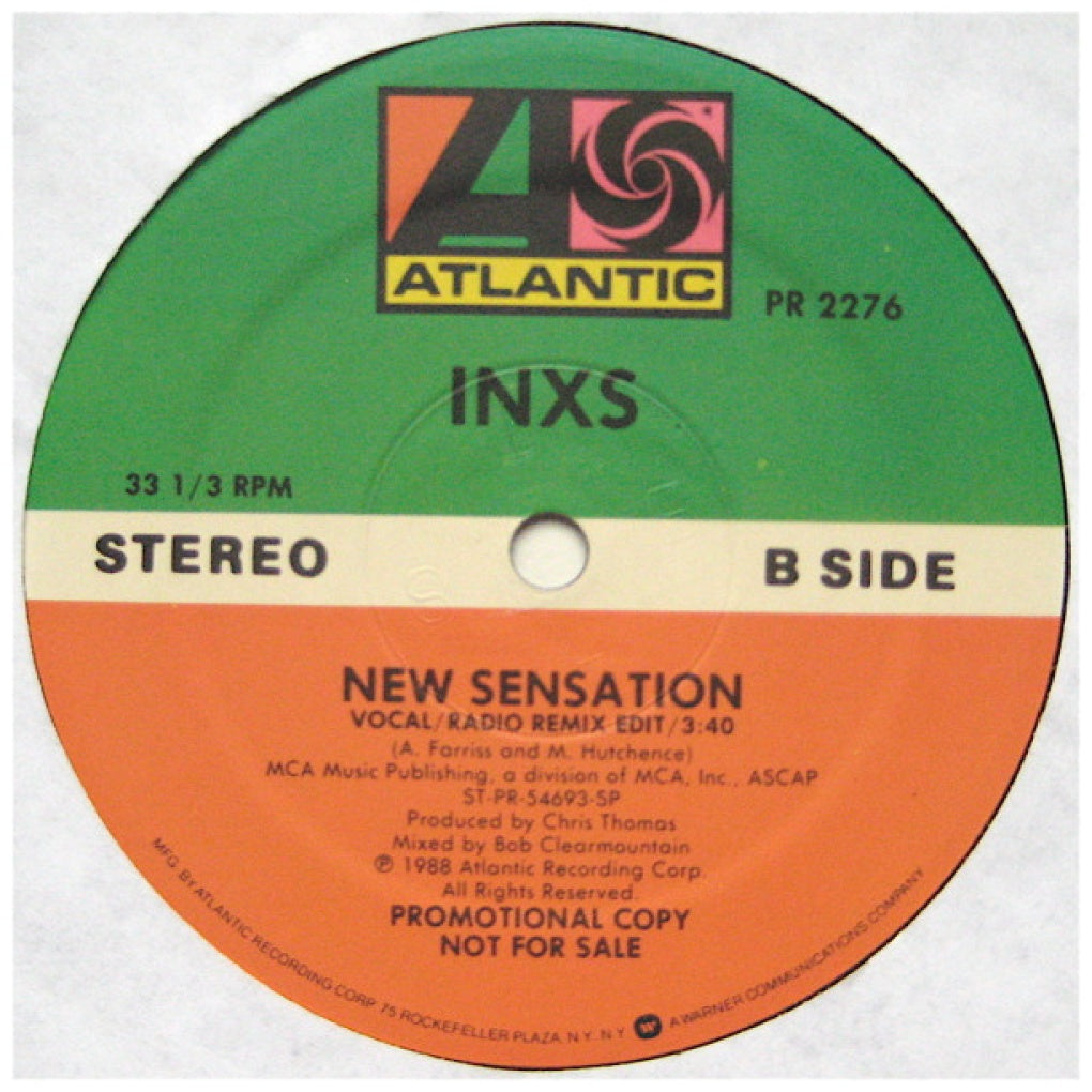 INXS - NEW SENSATION (12" SINGLE + LP INTERVIEW) (2LP) | 12" MAXI SINGLE VINILO USADO