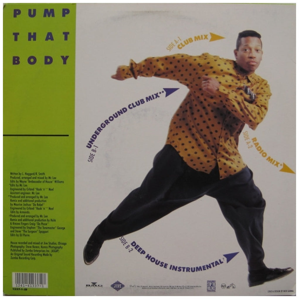 MR. LEE - PUMP THAT BODY | 12" MAXI SINGLE VINILO USADO